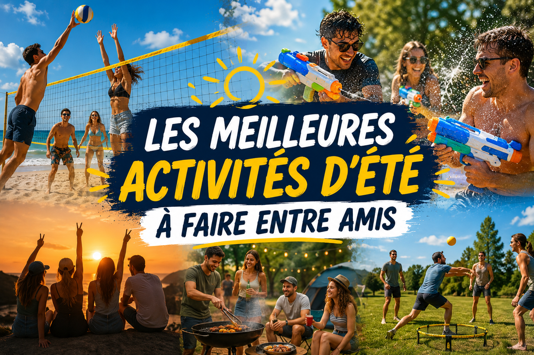 Les meilleures activités d’été à faire entre amis