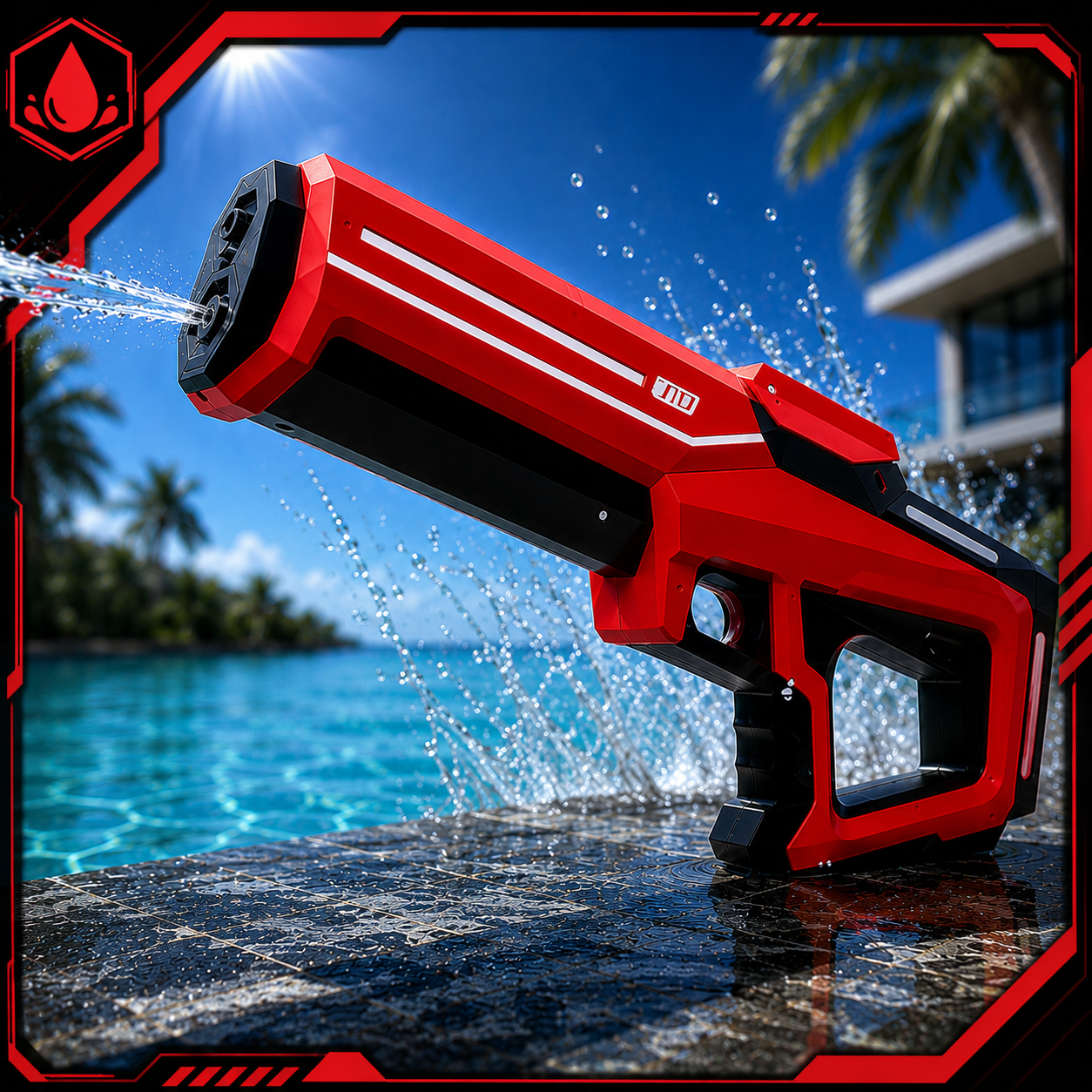 Pistolet à Eau Électrique