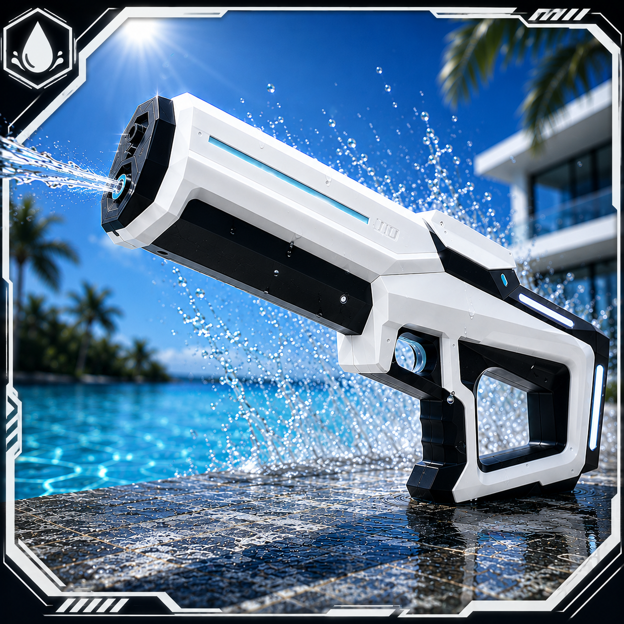 Pistolet à Eau Électrique