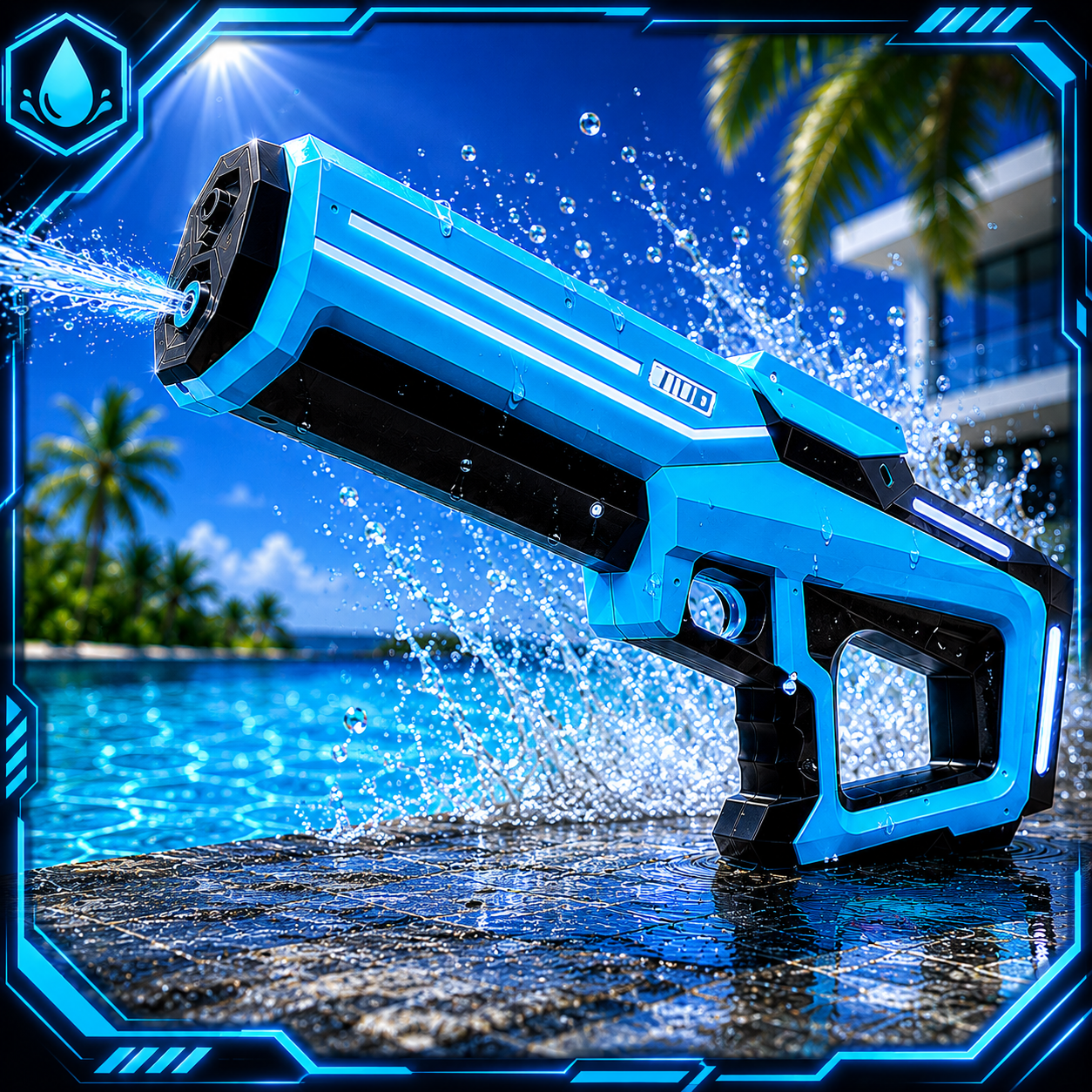 Pistolet à Eau Électrique